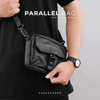 (ใช้โค้ด:2NDBAG20ลด120.-)  [Parallel] Caseharden Just Go [Parallel] Bag กระเป๋าสะพายผู้ชาย ผ้าไนล่อน