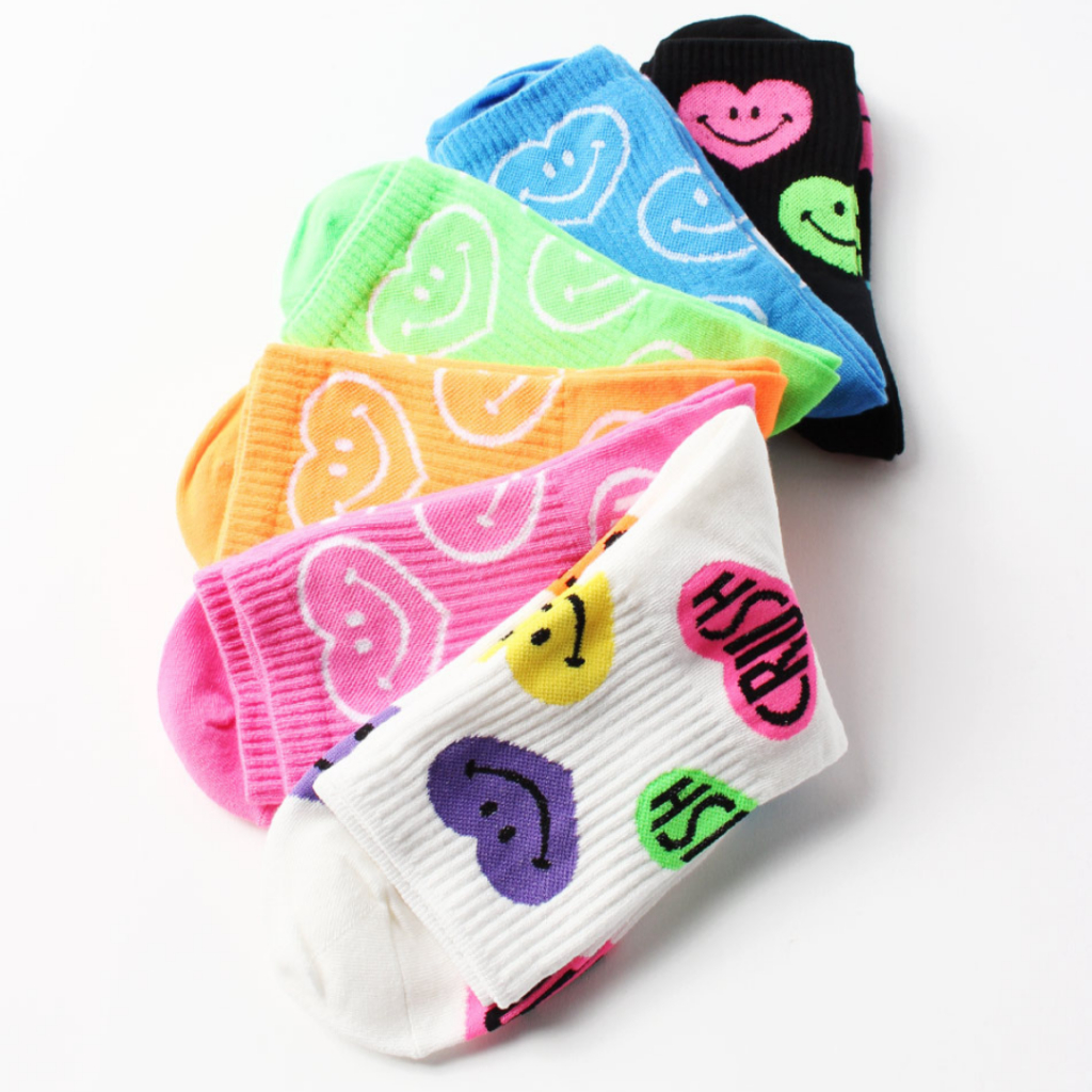 พิมพ์โค้ด-nov15n-ลด-15-chacha-socks-ถุงเท้าข้อยาว-colorful-heart-แบรนด์นำเข้าจากเกาหลี