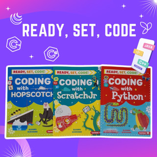 หนังสือชุด Ready set CODE! coding how to หัดเขียนโค้ด