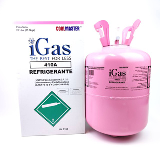 น้ำยาแอร์ R-410a ยี่ห้อ iGAS บรรจุน้ำยา 11.3kg ไม่รวมนน.ถัง ออกใบกำกับภาษีได้