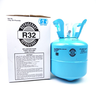 น้ำยาแอร์ R-32 ยี่ห้อ SP บรรจุน้ำยา 3kg ไม่รวมนน.ถัง ออกใบกำกับภาษีได้