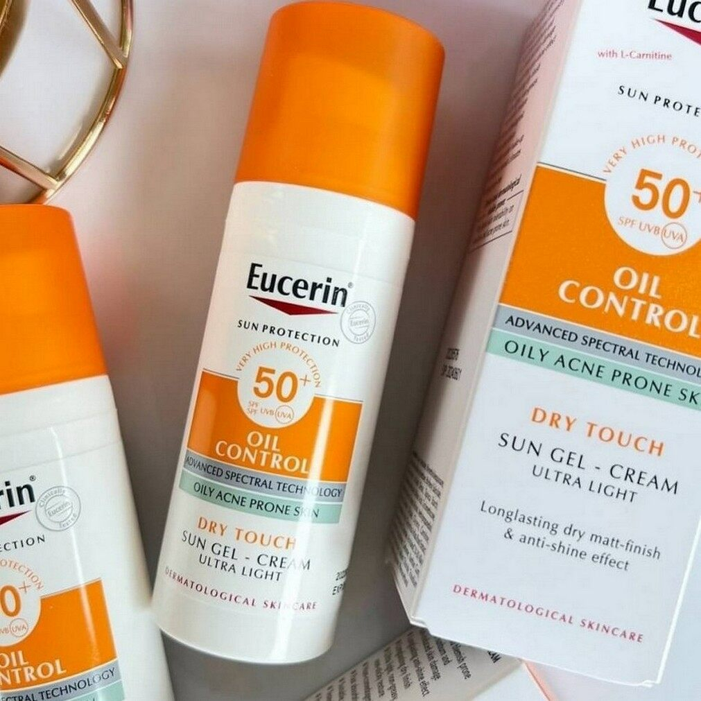 eucerin-sun-gel-creme-dry-touch-ultra-light-oil-control-spf-50-50ml-ยูเซอริน-กันแดด-ครีมกันแดดหน้า-oily-acne-prone-skin
