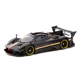 Tarmac Works T64G-TL016-BK 1/64 PAGANI ZONDA REVOLUCION NERO ORO DIECAST SCALE MODEL CAR