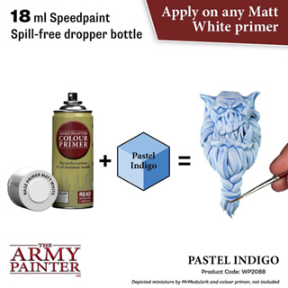 🔥มีของพร้อมส่ง🔥 Army Painter Speedpaint 2.0 Pastel Indigo 18ml AP-WP2088 สีทาโมเดล สีอะคริลิคสูตรน้ำ Water Based Acrylic