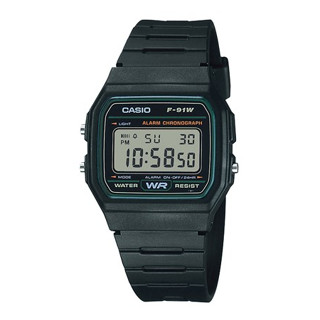 [ของแท้] Casio Casio นาฬิกาข้อมือ รุ่น F-91W-3DG  รับประกันศูนย์ CMG 1 ปี