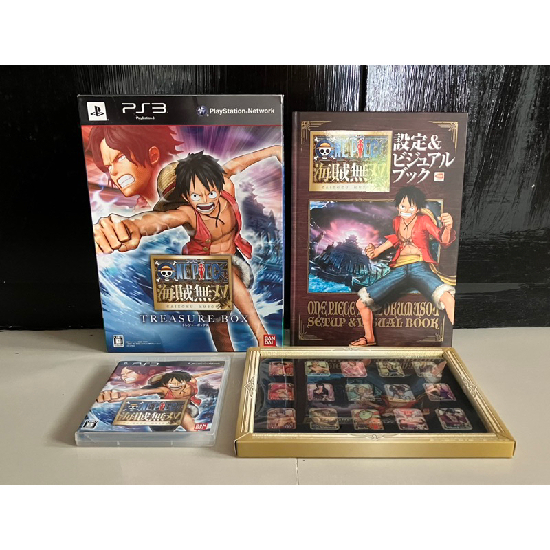 Console PS3 Gold CECH-3000B édition One Piece Kaizoku Musou - NTSC-J - Boîte Incluse