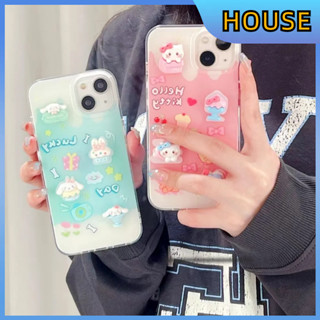 💲คูปองเคลม💲 case for iphone 11 12 สัตว์ 3 มิติที่น่ารัก เคส 14 13 12 11 pro max ซิลิโคนเหลว ทนทาน ป้องกันการตก