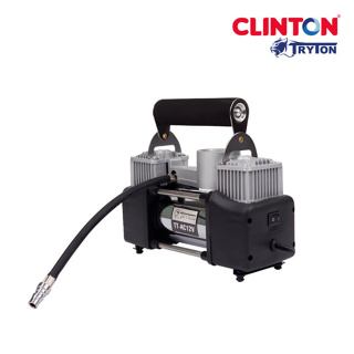 TRYTON (ไทรตัน) ปั๊มลมแบตเตอรี่ 12V ปั้มลม 12v เติมลม เติมลมพกพา เติมลมรถยนต์ รุ่น TT-AC12V แบบมินิ