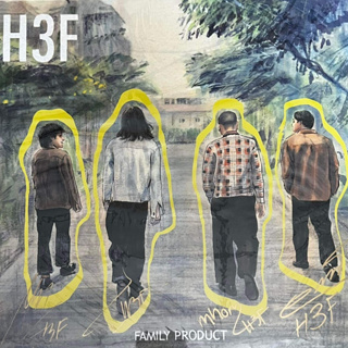 แผ่นเสียง LP H 3 F อัลบั้ม FAMILY PRODUCT + ลายเซ็น บนปก และ โปสเตอร์ แผ่นใหม่