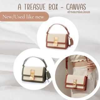 Atreasurebox ✨👜 Canvas Layer Box Size S 👜✨ ของแท้จากshop 💯