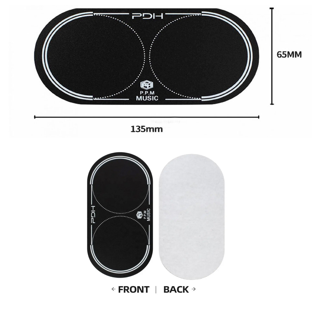 pdh-เป้ากระเดื่องคู่-double-bass-drum-patches-เป้ากระเดื่อง-เป้าติดกลองกระเดื่อง