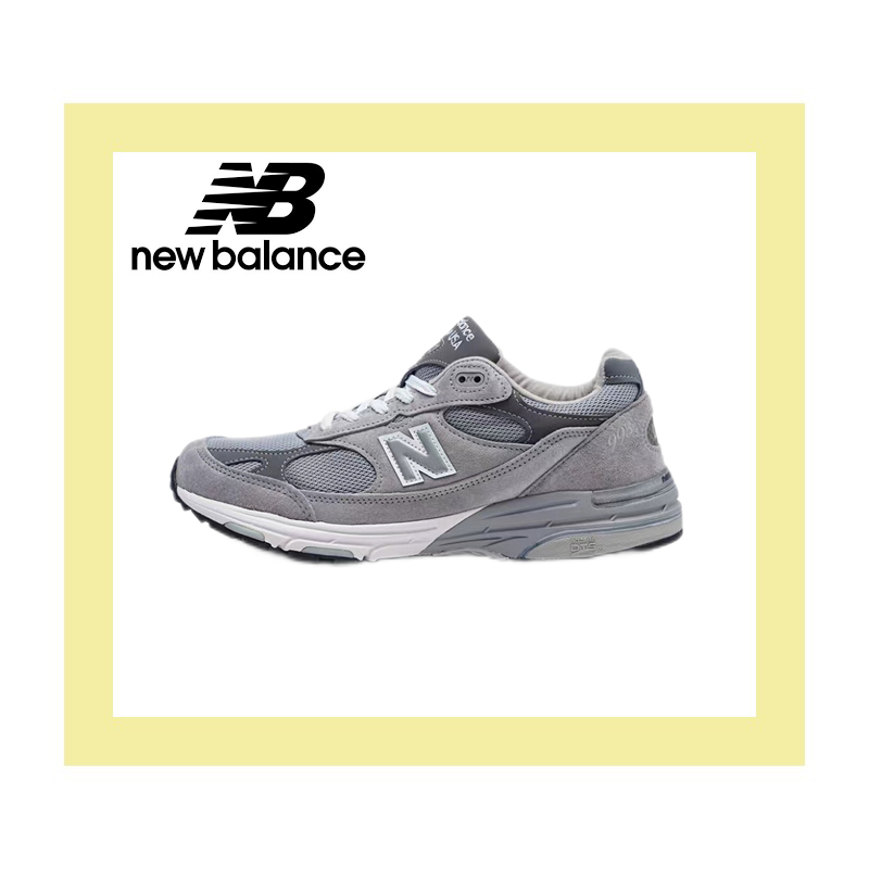 new-balance-993-แท้-100-รองเท้าวิ่งสวมต่ำทนการสึกหรอรองเท้าผ้าใบสีเทา