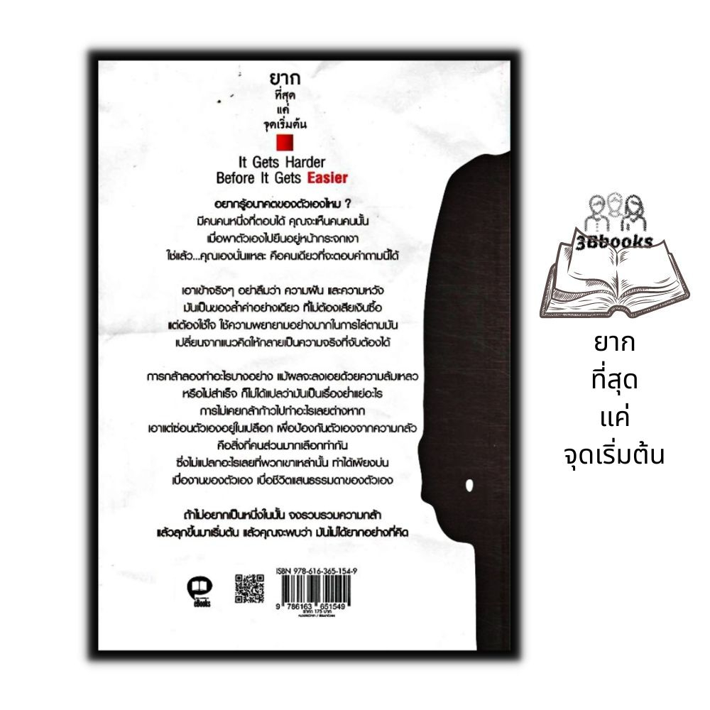 หนังสือ-ยากที่สุด-แค่-จุดเริ่มต้น-จิตวิทยา-การพัฒนาตนเอง-ความสำเร็จ