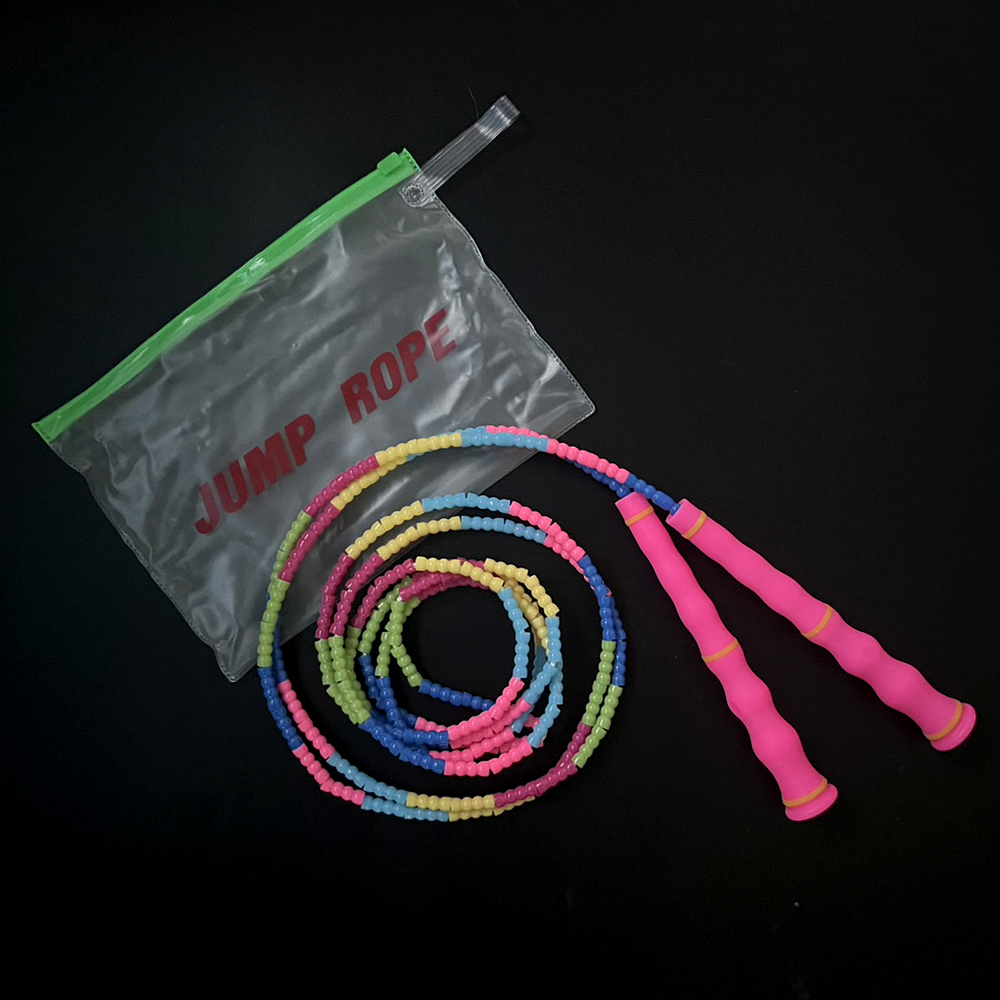 เชือกกระโดดแบบลูกปัด Beaded Jump Rope ของแท้นำเข้า (Y5) | Shopee Thailand