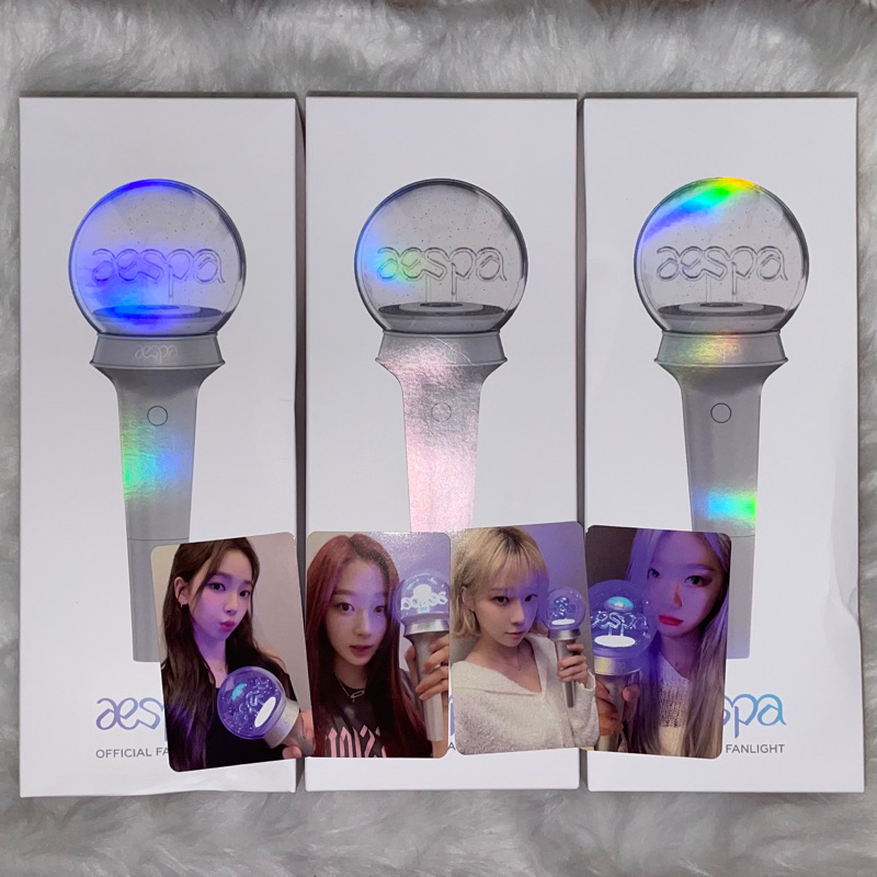 [พรี] แท่งไฟ aespa OFFICIAL LIGHT STICK Shopee Thailand