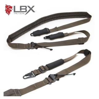 สายสะพาย​ LBX​ Tactical​ 2 Point Sling​ Black Mas​ Grey​  ของแท้