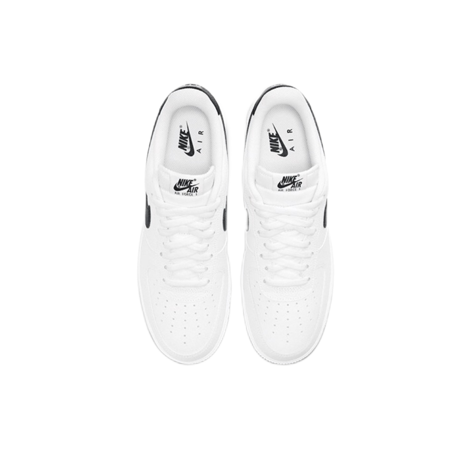 ลิขสิทธิ์แท้-nike-air-force-1-low-white-and-black-classic-retro-wear-resistant-non-slip-low-top-casual-shoes-white-bla