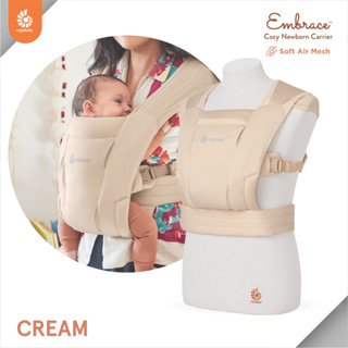 Ergobaby Embrace Soft Air Mesh - Cream เป้อุ้มเด็ก 0-18 เดือน รหัส EGBCEMASAMCRM