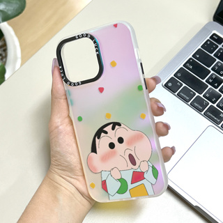 ❤️พร้อมส่งในประเทศไทย❤️เคส เคสไอโฟน น่ารักการ์ตูน เครยอนชินจัง สำหรับ iPhone 14 13 12 Pro Max 14 Plus XR XSMAX 7 8 PLUS