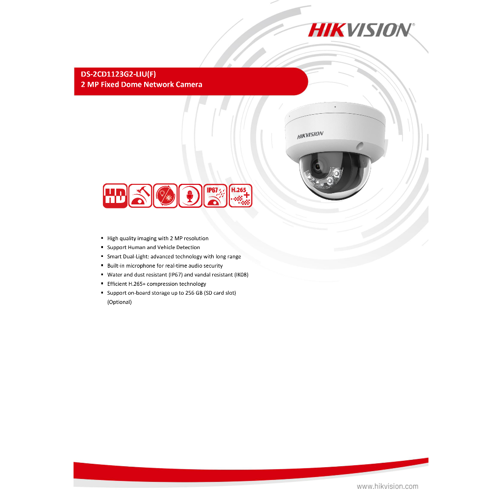 hikvision-ds-2cd1123g2-liu-กล้องวงจรปิดระบบ-ip-2-ล้านพิกเซล-เลือกปรับโหมดภาพสี-24-ชม-หรือกลางคืนขาวดำได้-มีไมค์ในตัว