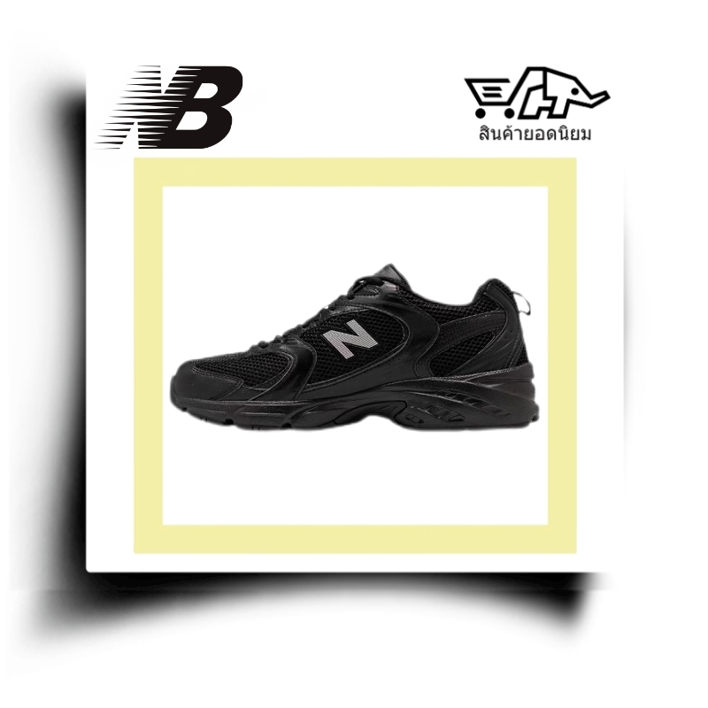 new-balance-nb-530-รองเท้าวิ่งส้นเตี้ยระบายอากาศได้ดี-unisex-สีดำ