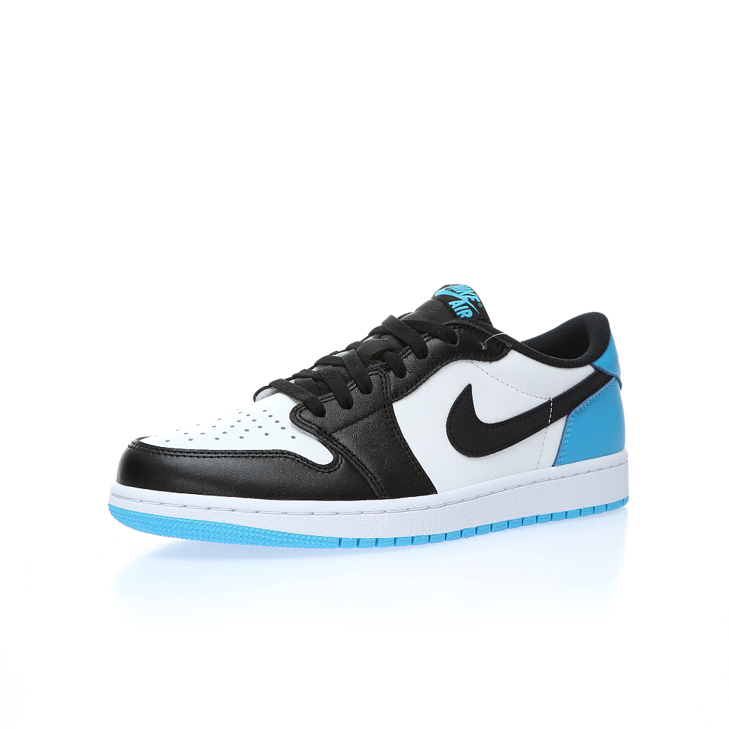 nike-air-jordan-1-low-og-laser-blue-aj1-black-and-white-laser-blue-cz0790-104-รองเท้ากีฬา