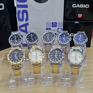 [ของแท้] Casio นาฬิกาข้อมือ รุ่น MTP-VD01D-1 MTP-VD01D-2 MTP-VD01G-1 MTP-VD01G-9 MTP-VD01SG-1 MTP-VD01SG-9