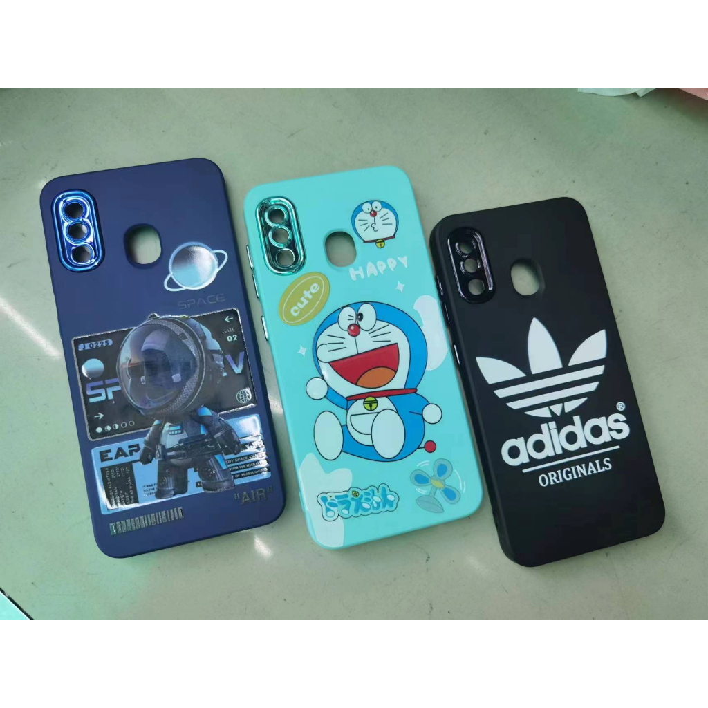 ส่งจากไทย-newเคสกำมะหยี่การ์ตูนกันกล้องลายน่ารัก-sumsung-a9-a9pro-a02-a02s