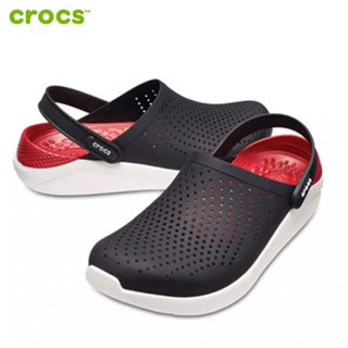 "Ready Stock"Crocs LiteRide ™ Unisex Duet Sport Clog รองเท้าชายหาดแท้รองเท้าแตะกลางแจ้ง