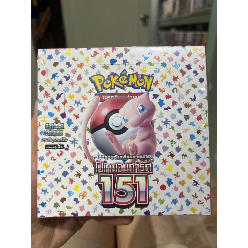 ใหม่-ไม่แกะซีล-pokemon-card-151-โปเกม่อนการ์ด-151-ภาษาไทย-scarlet-amp-violet