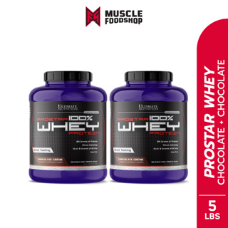 [เซ็ตคู่ Bundle] ULTIMATE NUTRITION - PROSTAR Whey Protein 5.28 Lbs x 2 กระปุก 3 รสชาติ