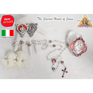 Rosary Catholic ITALY สายประคำคาทอลิก สายประคำพระหฤทัยพระเยซูเจ้า คาทอลิก คริสต์ ลูกประคำ