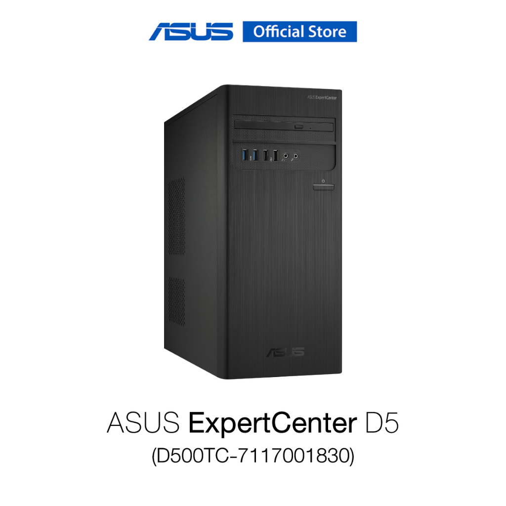 ASUS ExpertCenter D5 Tower (D500TC7117001830) Desktop PC, Intel Core i711700, 8GB DDR4 UDIMM