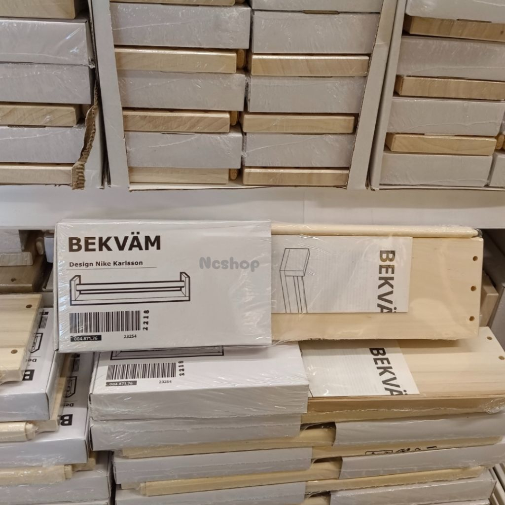 ikea-อิเกีย-ชั้นวางของ-ทำจากไม้-ชั้นวางของติดผนัง