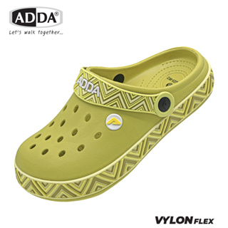 ADDA Vylon Flex รองเท้าแตะ รองเท้าลำลอง สำหรับผู้หญิง แบบสวมหัวโต รุ่น  55U25W2 (ไซส์ 4-6)