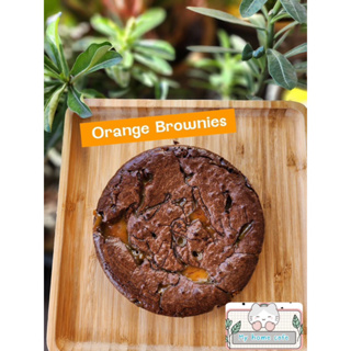 Orange brownies เบเกอรี่Homemade