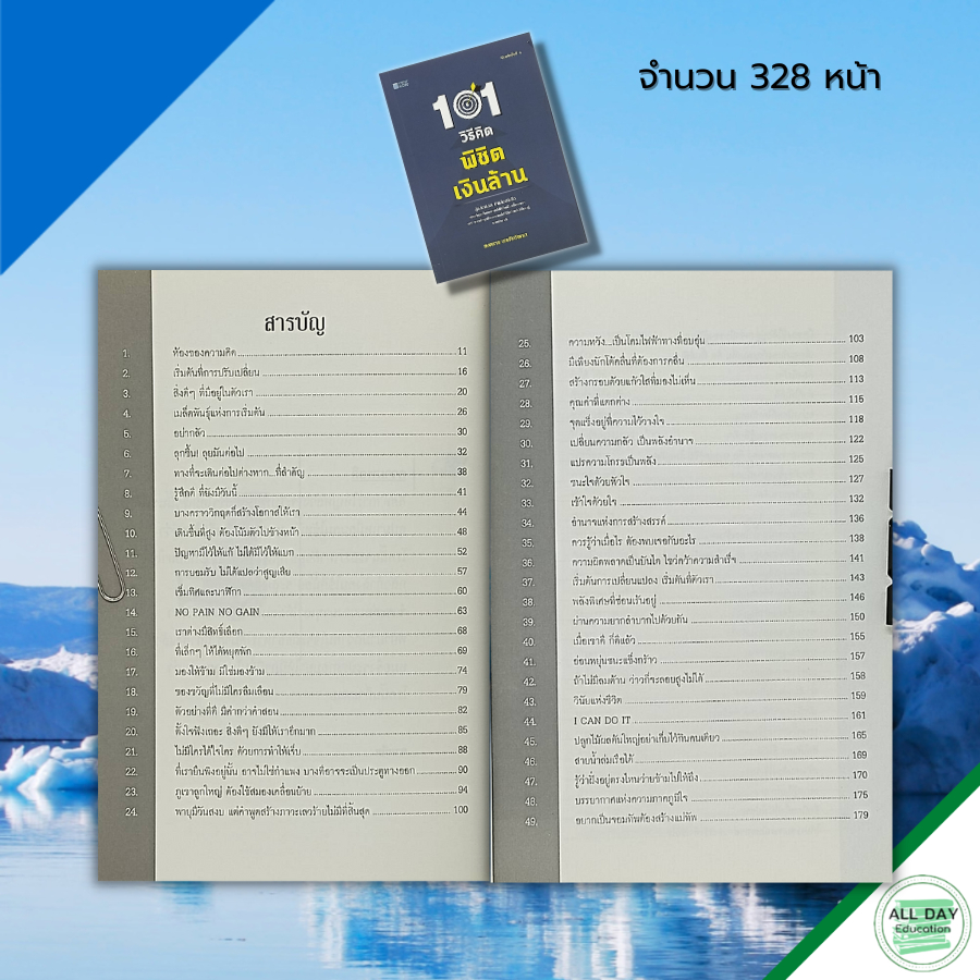 หนังสือ-101-วิธีคิดพิชิตเงินล้าน-จิตวิทยา-พัฒนาคนเอง-บริหารความคิด-บริหารเวลา-ทัศนคติ-จิตวิทยาการบริหาร-กลยุทธการบริหาร