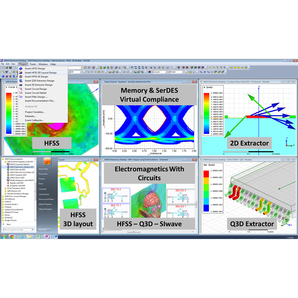 ansys-electronics-suite-2022-r2-โปรแกรมวิศวกรรมไฟฟ้า