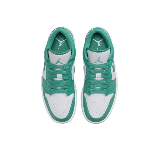 air-jordan-1-low-top-retro-รองเท้าบาสเก็ตบอล-womens-white-green