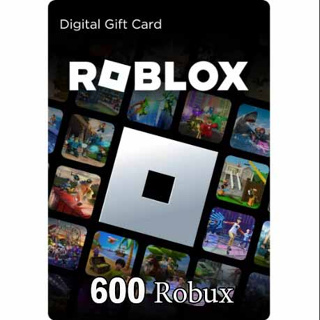 Roblox Gift Card 600 robux