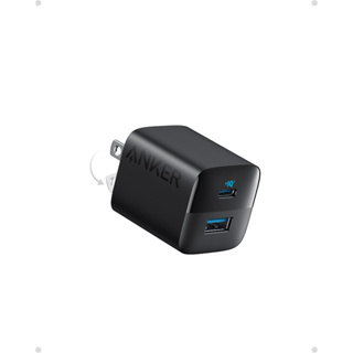 Anker 323 Charger 33W หัวชาร์จเร็ว 1 USB-C / 1 USB-A น้ำหนักเบา พกพาง่าย Fast Charge ขาปลั๊กพับเก็บได้