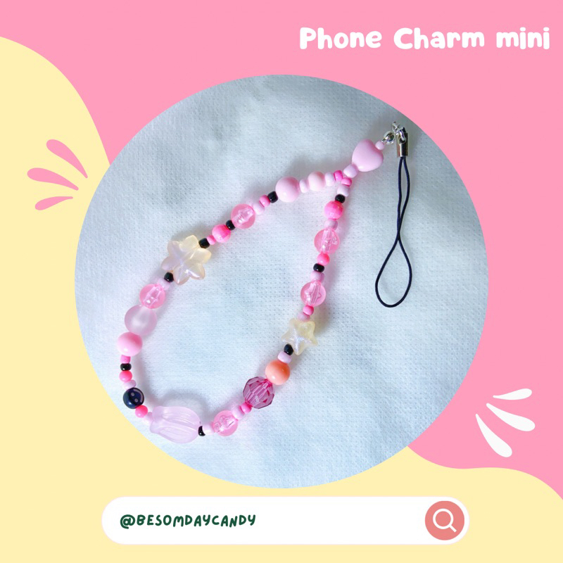 phone-charm-blackpink-สายห้อยโทรศัพท์-มือถือแบล็คพิงค์-แฮนด์เมด