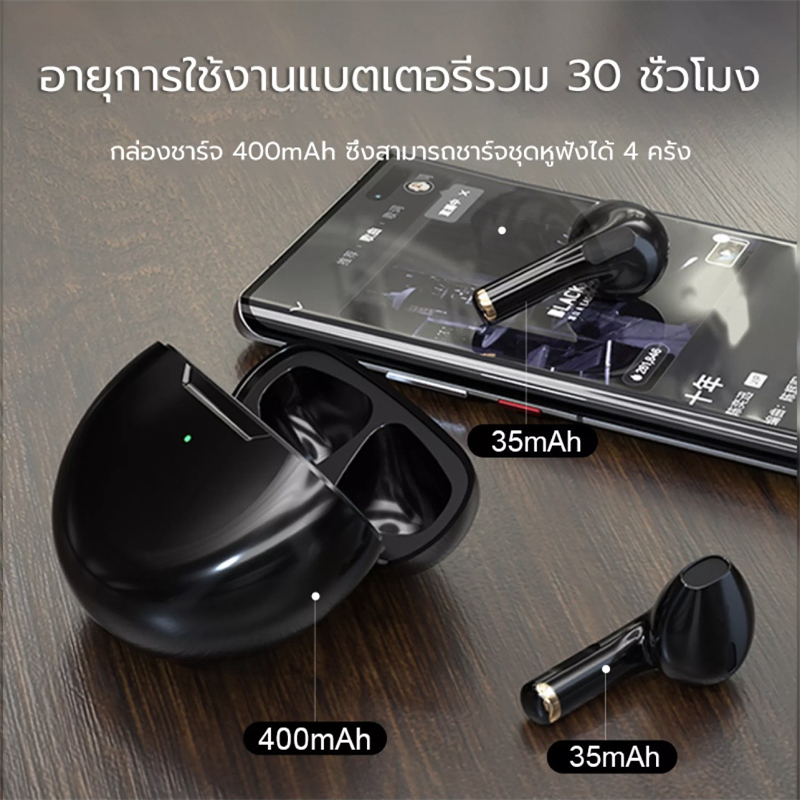 รับประกัน-5-ปี-xiaomi-หูฟัง-บูลทูธของแท้100-หูฟังเอียบัดไร้สาย-พร้อม-mic-กันน้ำ-tws-สเตอริโอหูฟังกีฬา