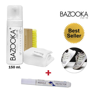โค้ดBAZNOV3ลดทันที65 Bazooka Cleaner Pro1 with Midsole Protector (ชุดทำความสะอาด+ปากกากันเหลือง)