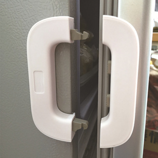 ตัวล็อกตู้ ลิ้นชัก ประตู ตู้เย็น อเนกประสงค์ เพื่อความปลอดภัย สําหรับเด็ก กาวล็อคตู้เย็น ป้องกันการหนีบ สําหรับเด็ก