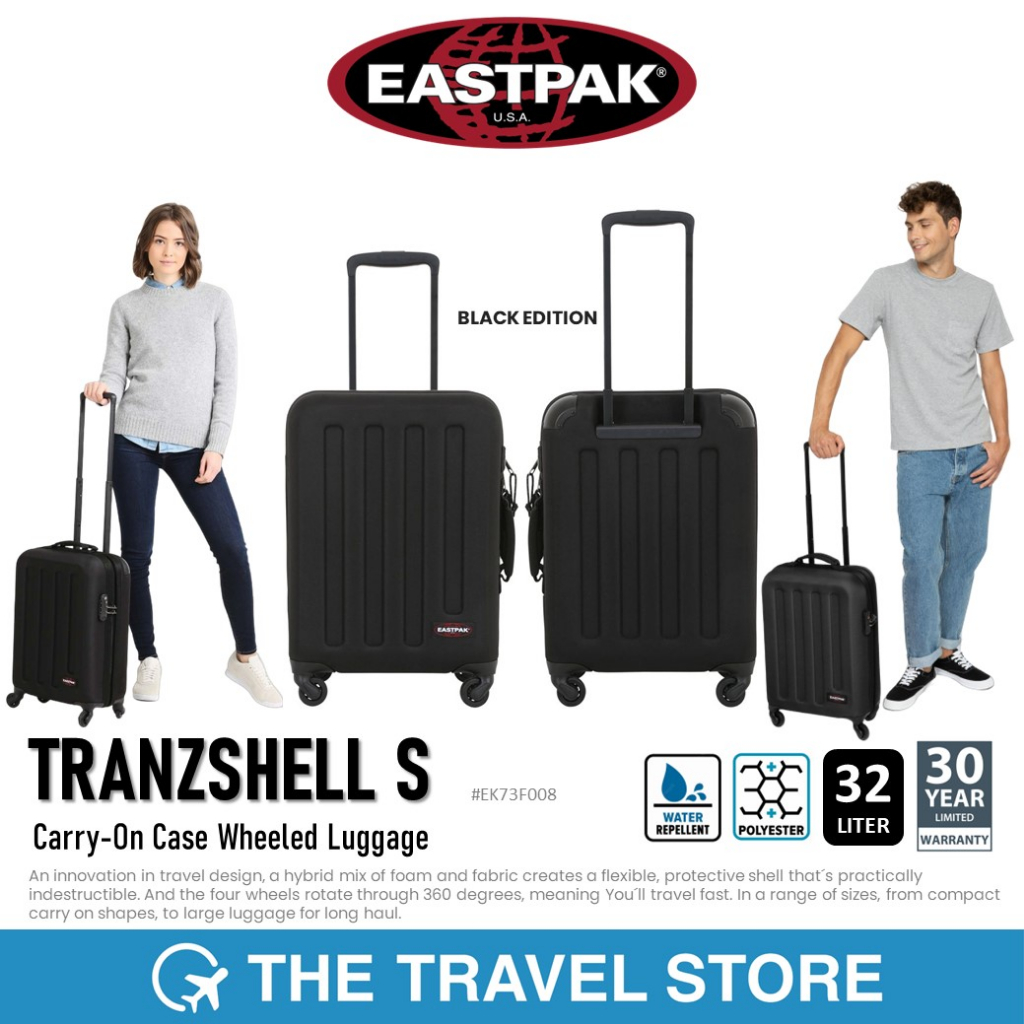 EASTPAK TRANZSHELL S A Handy Cabin Sized Trolley with 4-Wheels �?ระ�?�?�?า�?�?ิ�?�?า�? EK73F008 | Shopee 