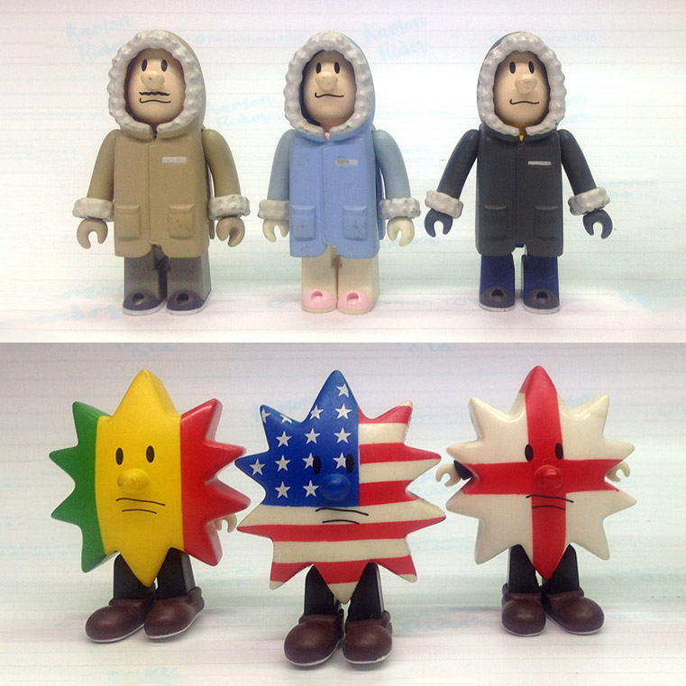 メディコムトイ devilock パームボーイ フィギュア 5体セット デビロック DEVILOCK パームボーイ フィギュア メディコムトイ
