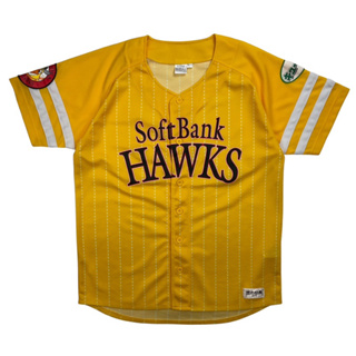 เสื้อเบสบอล SoftBankHawks Size  S-L