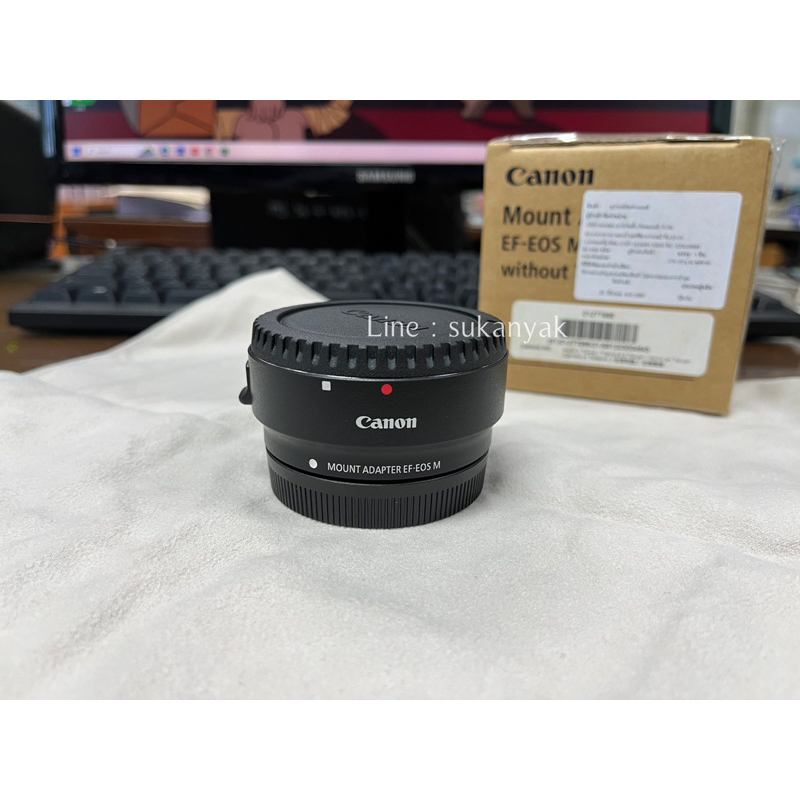 Canon Mount Adapter EF To EOS M มือสอง Shopee Thailand