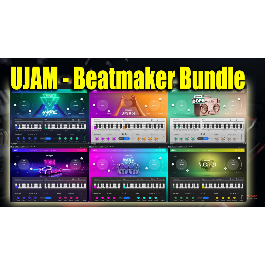 ujam-beatmaker-bundle-2023-win-mac-2022-โปรแกรมสร้าง-loop-grooves-beat-สไตล์-edm-hiphop-rnb